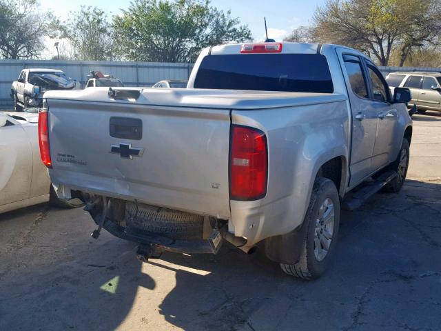 1GCGSCE33G1145339 - 2016 CHEVROLET COLORADO L SILVER photo 4