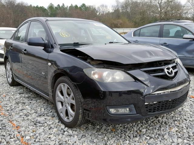 JM1BK323871643812 - 2007 MAZDA 3 S BLACK photo 1