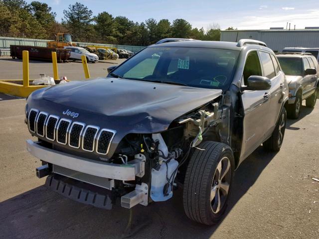 1C4PJMDX1KD135333 - 2019 JEEP CHEROKEE L GRAY photo 2