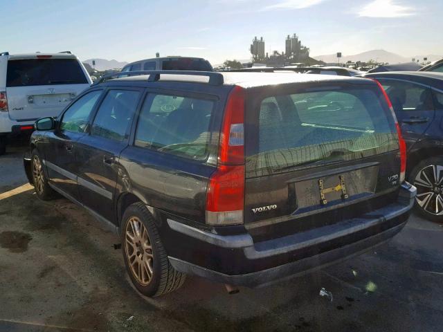 YV1SW53D412054534 - 2001 VOLVO V70 T5 TUR BLACK photo 3