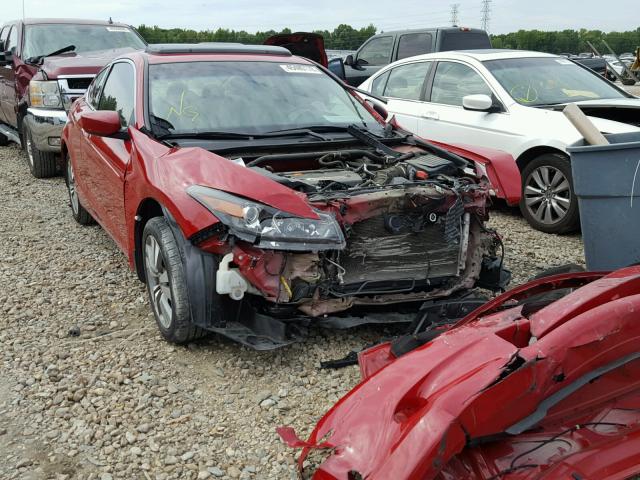 1HGCS12829A007668 - 2009 HONDA ACCORD EXL RED photo 1