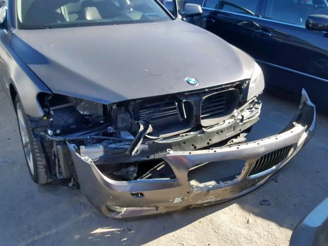 WBAKA8C54BCY36582 - 2011 BMW ALPINA B7 GRAY photo 9