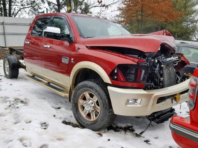 3C6UD5LL0CG305675 - 2012 DODGE RAM 2500 L RED photo 1