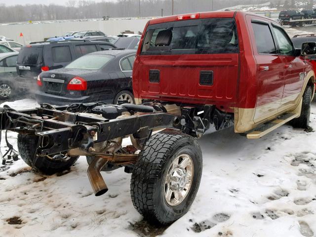 3C6UD5LL0CG305675 - 2012 DODGE RAM 2500 L RED photo 4