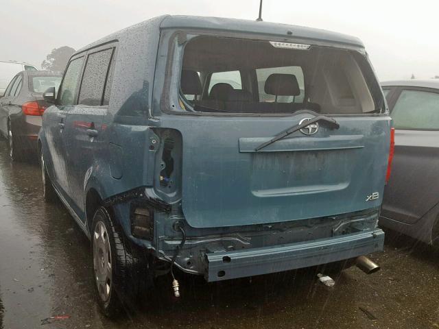 JTLKE50E281035698 - 2008 TOYOTA SCION XB Көк фото 3