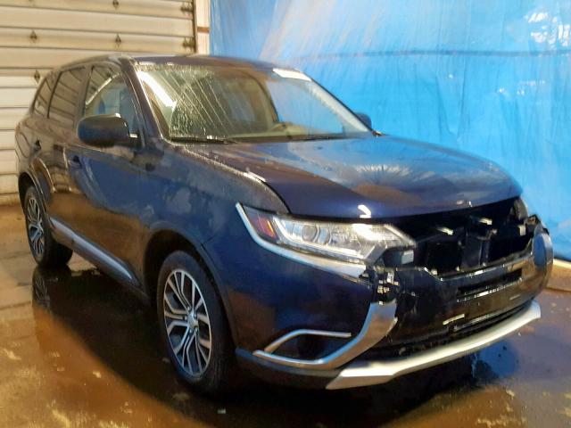 JA4AZ3A36JJ005214 - 2018 MITSUBISHI OUTLANDER BLUE photo 1