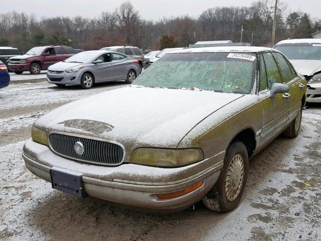 1G4HR52K8VH450214 - 1997 BUICK LESABRE LI SILVER photo 2