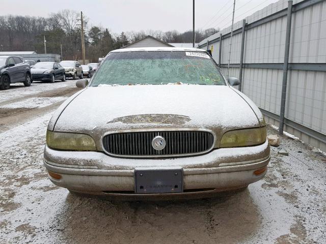 1G4HR52K8VH450214 - 1997 BUICK LESABRE LI SILVER photo 9