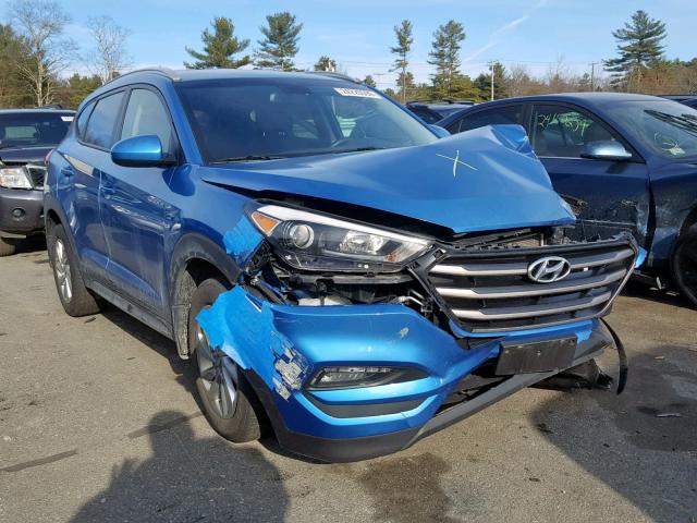 KM8J3CA44GU228743 - 2016 HYUNDAI TUCSON LIM BLUE photo 1