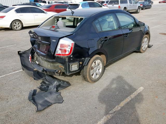 3N1AB61E39L683052 - 2009 NISSAN SENTRA 2.0 BLACK photo 4