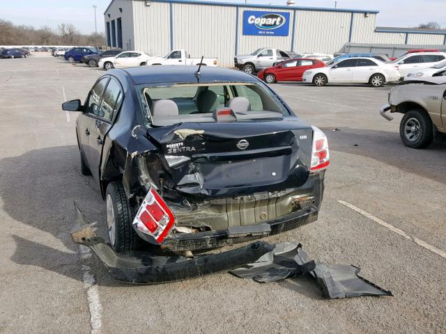 3N1AB61E39L683052 - 2009 NISSAN SENTRA 2.0 BLACK photo 9