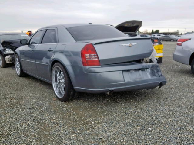 2C3LA73W76H371832 - 2006 CHRYSLER 300C SRT-8 GRAY photo 3