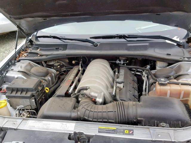 2C3LA73W76H371832 - 2006 CHRYSLER 300C SRT-8 GRAY photo 7