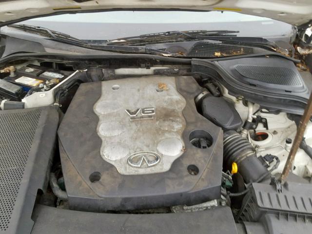 JNKAY01E27M311860 - 2007 INFINITI M35 BASE WHITE photo 7