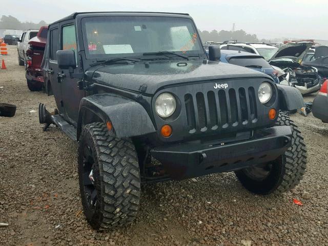 1J4GA59197L213004 - 2007 JEEP WRANGLER S BLACK photo 1