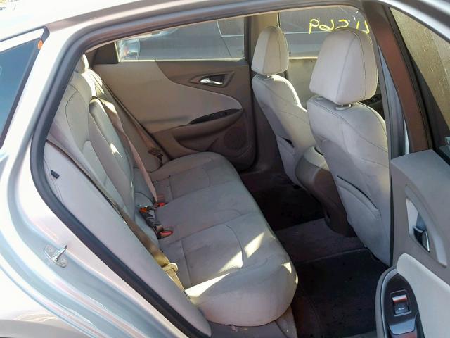 1G1ZB5ST2GF183374 - 2016 CHEVROLET MALIBU LS SILVER photo 6