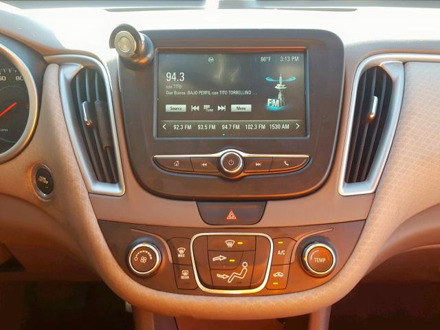 1G1ZB5ST2GF183374 - 2016 CHEVROLET MALIBU LS SILVER photo 9