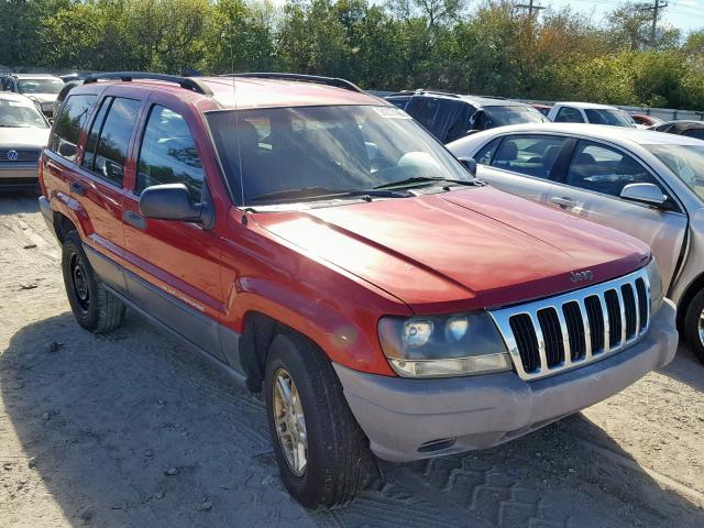 1J4GW48S23C602079 - 2003 JEEP GRAND CHER RED photo 1