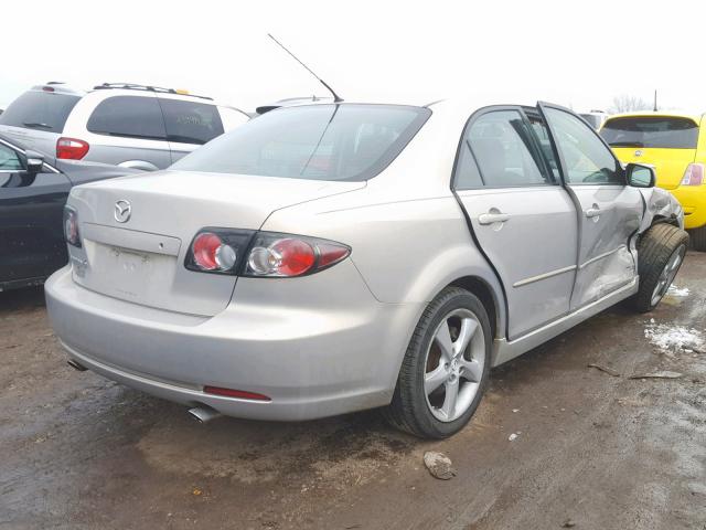 1YVHP80C885M48339 - 2008 MAZDA 6 I BEIGE photo 4