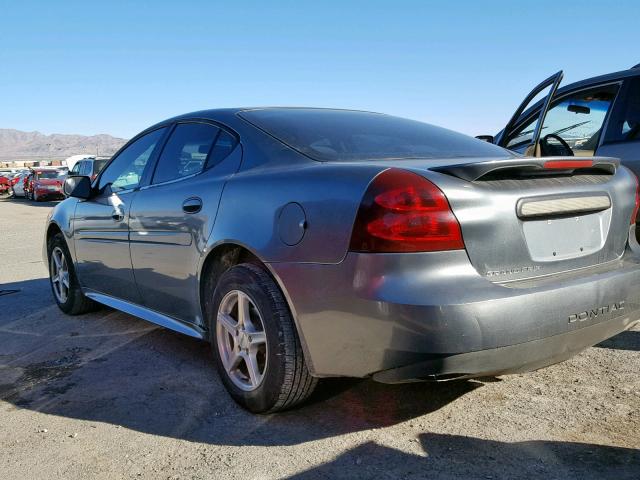 2G2WP522651197225 - 2005 PONTIAC GRAND PRIX GRAY photo 3