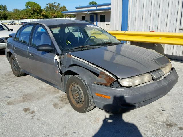 1G8ZH5285VZ391174 - 1997 SATURN SL1 GRAY photo 1