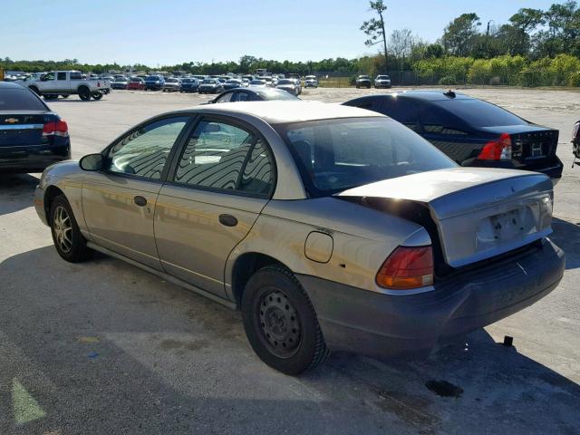 1G8ZH5285VZ391174 - 1997 SATURN SL1 GRAY photo 3