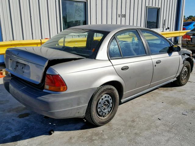 1G8ZH5285VZ391174 - 1997 SATURN SL1 GRAY photo 4