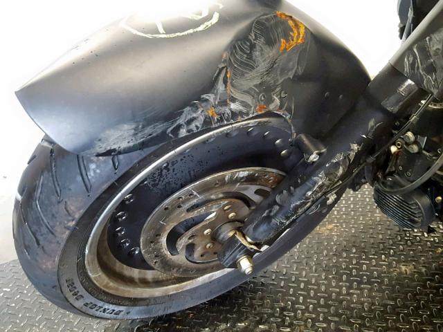 1HD1JNV19EB038577 - 2014 HARLEY-DAVIDSON FLSTFB FAT BLACK photo 9