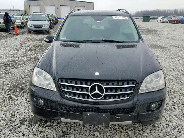 4JGBB86E07A229315 - 2007 MERCEDES-BENZ ML 350 BLACK photo 7