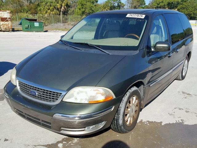 2FMDA58493BA62689 - 2003 FORD WINDSTAR L GREEN photo 2