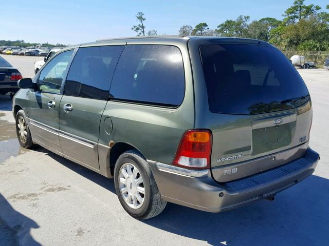 2FMDA58493BA62689 - 2003 FORD WINDSTAR L GREEN photo 3