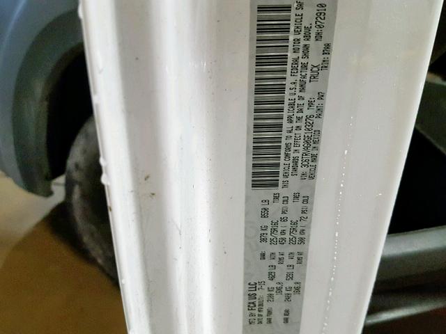 3C6TRVAG0GE103276 - 2016 RAM PROMASTER 白色 照片 10