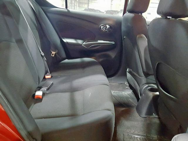 3N1CN7AP9DL894157 - 2013 NISSAN VERSA S BURGUNDY photo 6