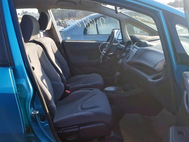 JHMGE8H34CC003241 - 2012 HONDA FIT BLUE photo 5