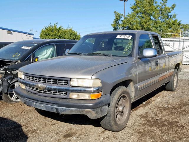 1GCEC19V91Z166841 - 2001 CHEVROLET SILVERADO TAN photo 2