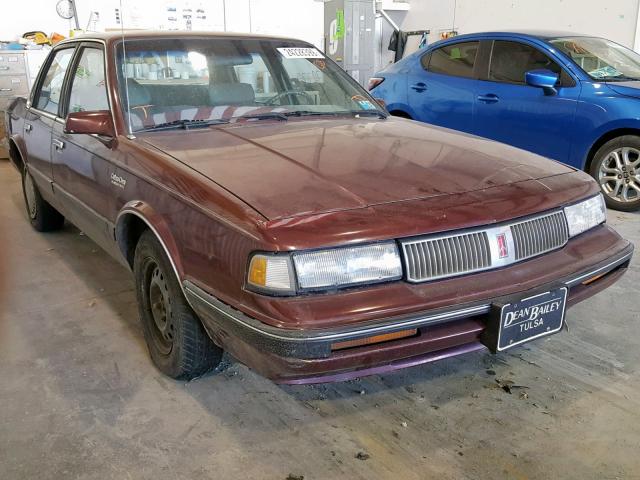 1G3AL54R3L6362892 - 1990 OLDSMOBILE CUTLASS CI MAROON photo 1