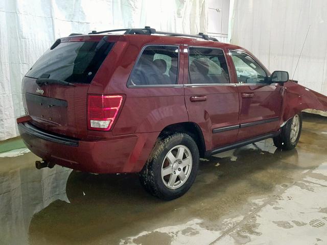 1J8GR48K39C510705 - 2009 JEEP GRAND CHER MAROON photo 4