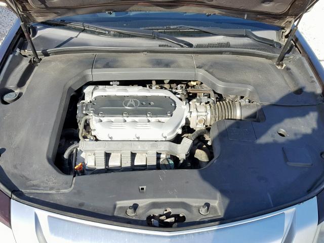 19UUA965X9A005639 - 2009 ACURA TL BURGUNDY photo 7