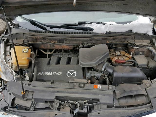 JM3TB38V480130441 - 2008 MAZDA CX-9 SILVER photo 7