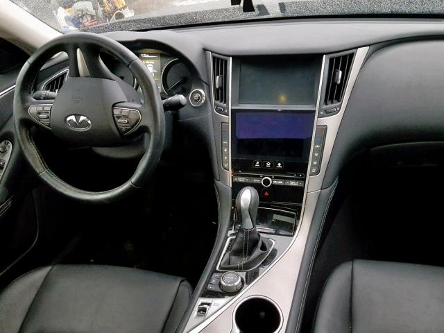 JN1BV7AR5EM699130 - 2014 INFINITI Q50 BASE BLACK photo 9