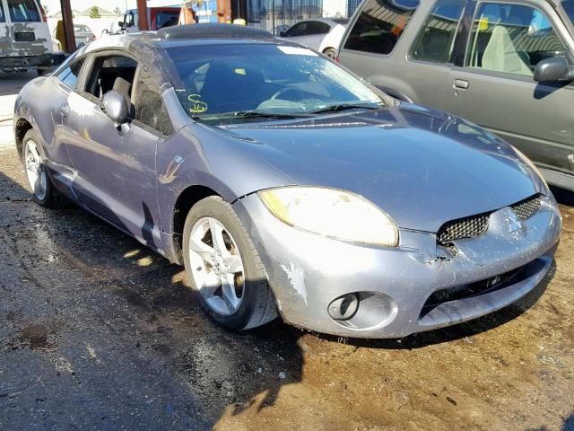 4A3AK24F67E016593 - 2007 MITSUBISHI ECLIPSE GS BLUE photo 1