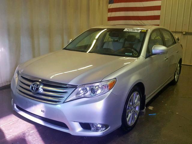 4T1BK3DB1BU379436 - 2011 TOYOTA AVALON BAS SILVER photo 2