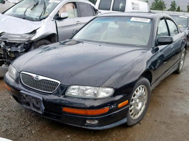 JM1TA2210W1414295 - 1998 MAZDA MILLENIA BLACK photo 2