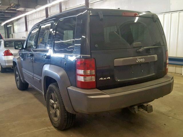 1J4PN3GK7AW179218 - 2010 JEEP LIBERTY RE BLACK photo 3