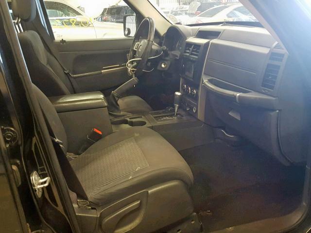 1J4PN3GK7AW179218 - 2010 JEEP LIBERTY RE BLACK photo 5