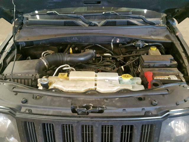 1J4PN3GK7AW179218 - 2010 JEEP LIBERTY RE BLACK photo 7