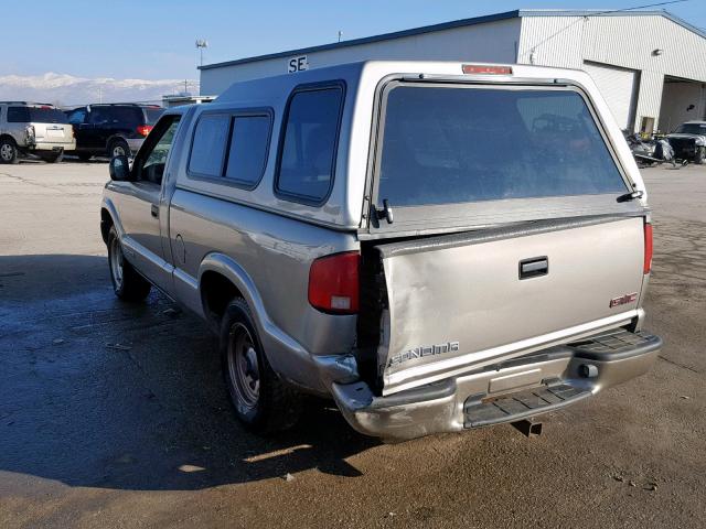 1GTCS1448WK509177 - 1998 GMC SONOMA BROWN photo 3