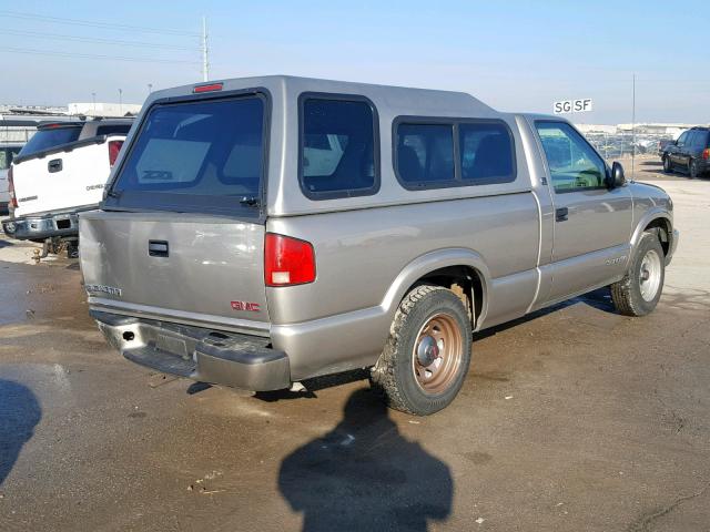 1GTCS1448WK509177 - 1998 GMC SONOMA BROWN photo 4