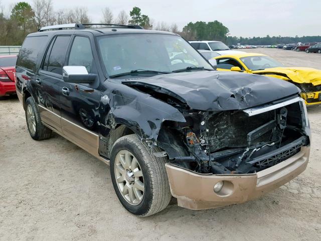 1FMJK1H56DEF30451 - 2013 FORD EXPEDITION BLACK photo 1