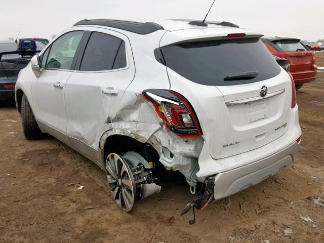 KL4CJFSB0HB094287 - 2017 BUICK ENCORE PRE WHITE photo 3